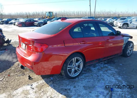 2015 BMW 328I xDrive из США, поврежденный, VIN WBA3B3G51FNT68433